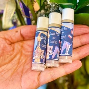 CUSTOM Label Organic Lipbalm for Giveaways 50pcs.